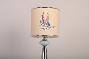 Настольная лампа декоративная Manne TL.7737-1BL TL.7737-1BL (корабли) настольная лампа 1л