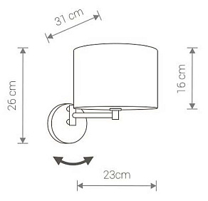 Бра Nowodvorski Hotel 9303