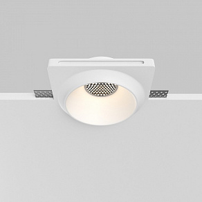 Встраиваемый светильник Maytoni Gyps Modern DL124-GU10-01-TRS-W