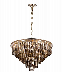 Подвесная люстра LUMINA DECO Chici LDP 6002-600 GD+GY