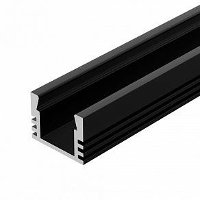 Профиль Arlight PDS-S-2000 ANOD Black 020896