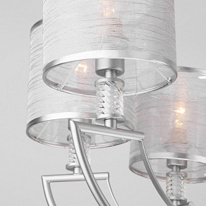 Подвесная люстра Eurosvet Licata 60099/8 серебро