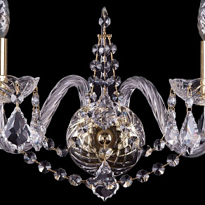 Бра Bohemia Ivele Crystal 1411 1411B/2/160/G/Leafs