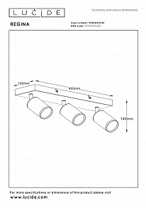 Спот Lucide REGINA 53914/03/41