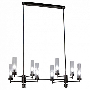 Люстра на штанге AM-Group INDIGO INDIGO SPL8 PEARL BLACK