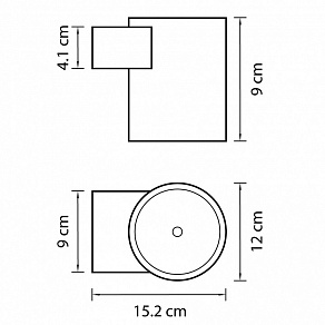 Накладной светильник Lightstar Paro LED 370594