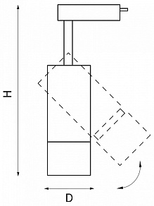Светильник на штанге Lightstar Volta 229147