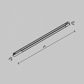 Накладной светильник Maytoni Technical Basis TR231-2-10W3K-B