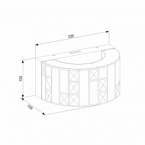 Накладной светильник Bogate's Cliff 473/1