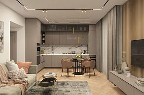 Светильник на штанге Denkirs Smart DK8012-BG