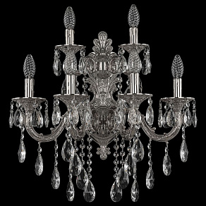 Бра Bohemia Ivele Crystal 7101 7101B16/4+2/210 B Ni