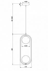 Подвесной светильник Maytoni Ring MOD013PL-02W