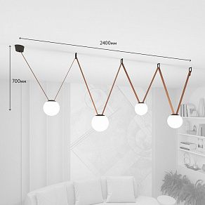 Комплект трековый Denkirs Belty SET DK55SET20-01-BR