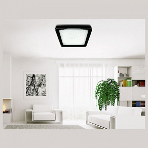 Накладной светильник Ambrella Sand 1 FS1216 WH/CH 72W+29W D500*500