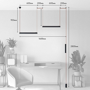 Комплект трековый Denkirs Belty SET DK55SET18-01-BR