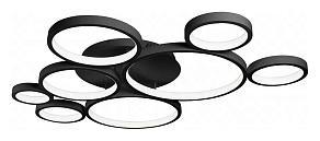 Потолочная люстра iLedex Ring Star 9004-8L-X BK