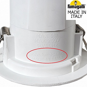 Встраиваемый светильник Fumagalli TERESA 3L0.000.000.WYU1L