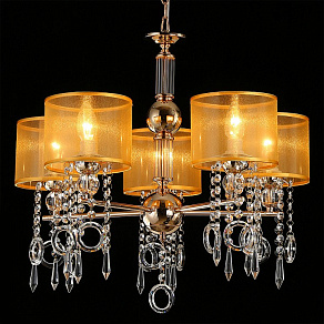 Подвесная люстра ILLUMICO  IL6219-5P-27 GD