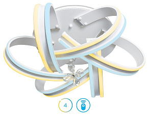 Потолочная люстра Ambrella Double 6 FL131