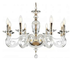 Подвесная люстра iLamp Modo P2328-8 GD