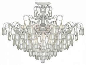 Люстра на штанге AM-Group MONICA MONICA PL9 SILVER