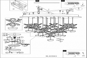 Подвесной светильник Eglo Pianopoli 93661