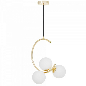 Подвесная люстра LUMINA DECO BONIO LDP 7031-3 F.GD