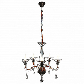 Подвесная люстра Arte Lamp Artefact A3225LM-5BK