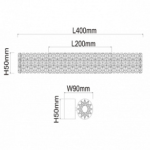 Бра Chiaro Гослар 12 498024501