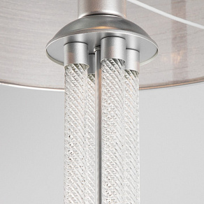 Торшер Eurosvet Licata 01074/1 серебро