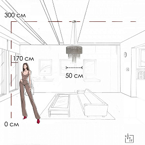Подвесной светильник Loft it Opera 10406/500