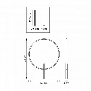 Накладной светильник Lightstar Undine 738567