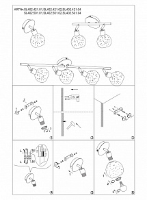 Спот ST-Luce Stilano SL402.421.04