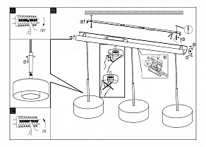 Подвесной светильник Eglo Estosa 94259