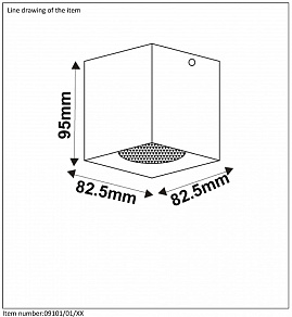 Накладной светильник Lucide Bodi 09101/01/31