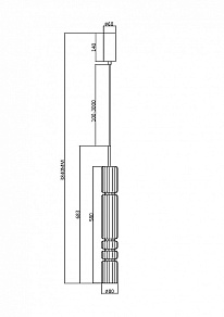 Подвесной светильник Maytoni Ordo MOD272PL-L12CH3K
