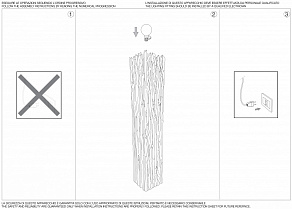 Торшер Ideal Lux Driftwood DRIFTWOOD PT2