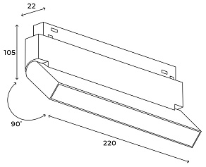 Накладной светильник Hesby Lighting ElDeko HSBL_0278