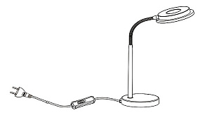 Настольная лампа офисная Globo Ebro 59038T