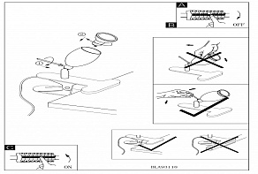 Настольная лампа офисная Eglo ПРОМО Banny 1 93119
