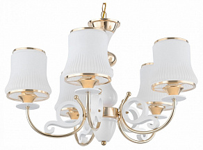 Подвесная люстра Arte Milano Florentia-1097 301097/5 Wh/Gd