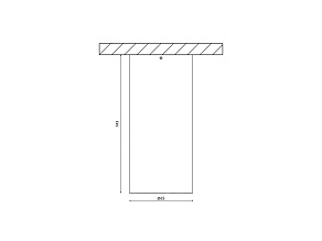 Накладной светильник SWG PRO Villy VL-BASE-GE-WW