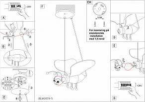 Подвесной светильник Eglo Susi 83579