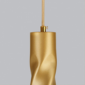 Подвесной светильник Eurosvet Scroll 50136/1 LED золото