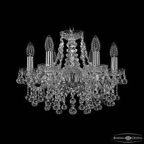 Подвесная люстра Bohemia Ivele Crystal 1409 1409/6/141 Ni