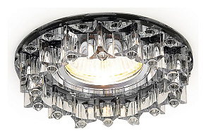 Встраиваемый светильник Ambrella Crystal K370 K370 BK