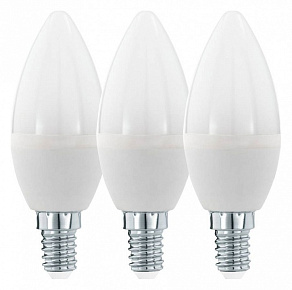 Набор ламп светодиодных Eglo ПРОМО LM_LED_E14 E14 6Вт 3000K 12884