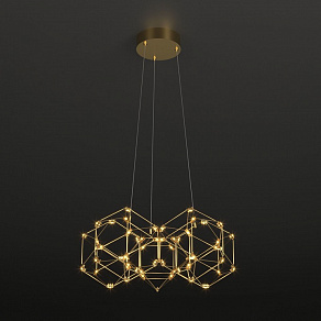 Подвесная люстра Eurosvet Uma 90169/5 медь