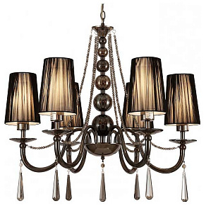 Подвесная люстра LUMINA DECO Fabione LDP 1200-6 BK