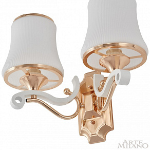Бра Arte Milano Florentia-3987 303987/2W Wh/Gd
